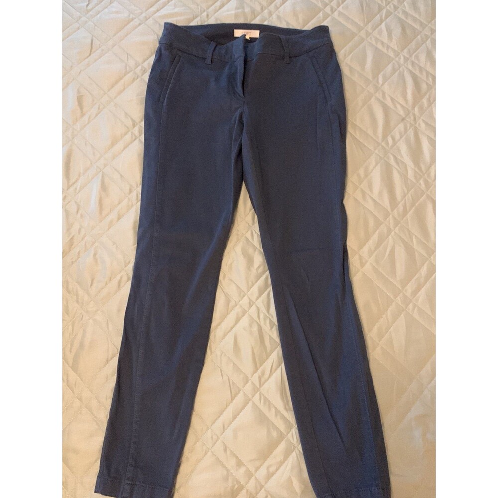 Loft Marisa Pants, blue, size 2P
